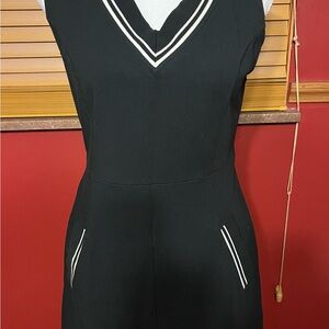 Land’s End black and white dress